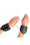 Schwarze Armbänder Im Point-Stil mit Kette, verstellbar 17-23 cm X 8,5 cm von Kink Wrist Restraint