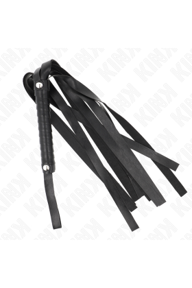 Schwarze Breitschwanzpeitsche 48,5 cm von Kink Impact & Touch kaufen | Fesselliebe