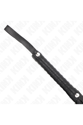 Schwarze Breitschwanzpeitsche 48,5 cm von Kink Impact & Touch kaufen | Fesselliebe