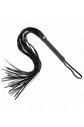 Schwarze Weich-Pvc-Peitsche 70 cm von Kink Impact & Touch kaufen | Fesselliebe