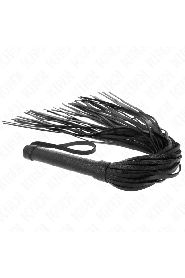 Schwarze Weich-Pvc-Peitsche 70 cm von Kink Impact & Touch kaufen | Fesselliebe