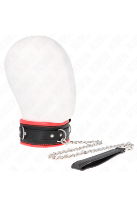 Schwere Halskette mit Gürtel 65 cm Modell 3 Verstellbar 36,5-50 cm von Kink Collar & Gag kaufen | Fesselliebe