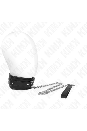 Schwere Halskette mit Gürtel 65 cm Modell 4 Verstellbar 36,5-50 cm von Kink Collar & Gag kaufen | Fesselliebe