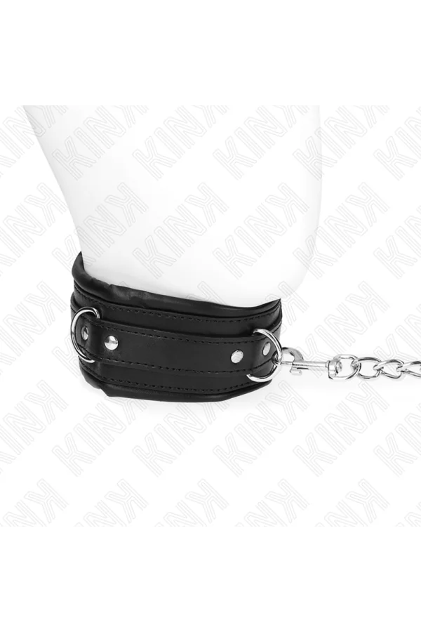 Schwere Halskette mit Gürtel 65 cm Modell 4 verstellbar 36,5-50 cm von Kink Collar & Gag