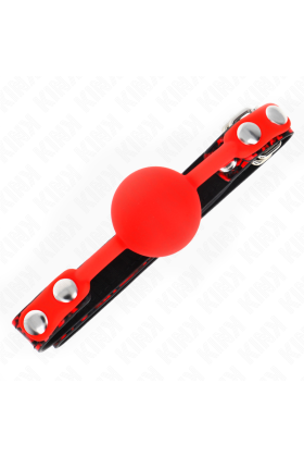 Silikonball 4 cm Gag Modell 2 60 X 2 cm von Kink Collar & Gag kaufen | Fesselliebe