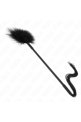 Silikonpeitsche mit Federn Zum Kitzeln 47 cm von Kink Impact & Touch kaufen | Fesselliebe