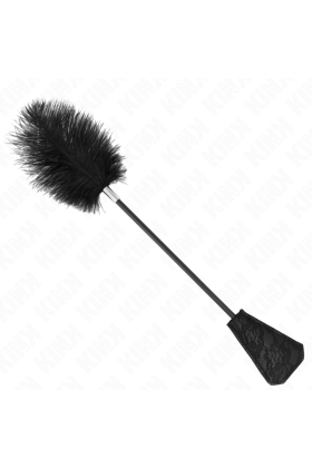 Straussenfedern Zum Kitzeln mit Spitzenpalette 56 cm von Kink Impact & Touch kaufen | Fesselliebe