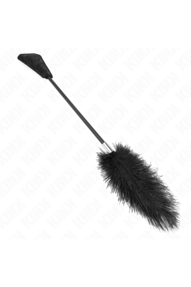Straussenfedern Zum Kitzeln mit Spitzenpalette 56 cm von Kink Impact & Touch kaufen | Fesselliebe