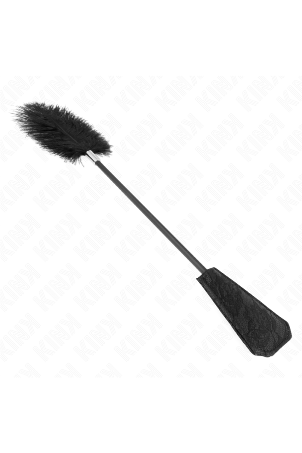 Straussenfedern Zum Kitzeln mit Spitzenpalette 56 cm von Kink Impact & Touch kaufen | Fesselliebe