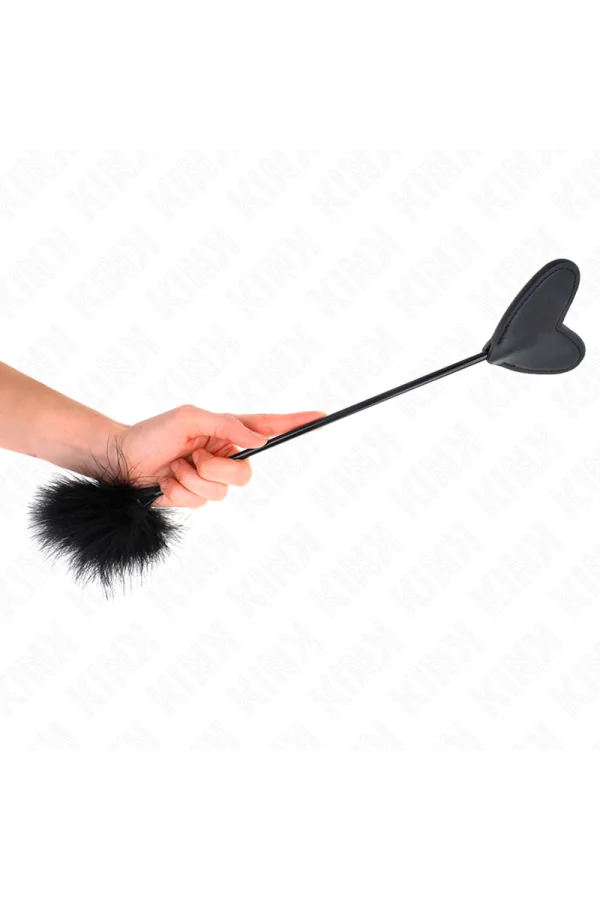 Tickle Feathers mit Herzpaddel 31 cm von Kink Impact & Touch