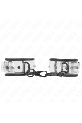 Transparent Handgelenkmanschetten Verstellbar 18-30 cm X 5,5 cm von Kink Wrist Restraint kaufen | Fesselliebe