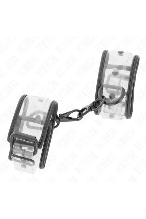 Transparent Handgelenkmanschetten Verstellbar 18-30 cm X 5,5 cm von Kink Wrist Restraint kaufen | Fesselliebe