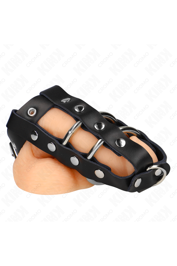 Verstellbarer Peniskäfig mit Schloss von Kink Ring Power kaufen | Fesselliebe
