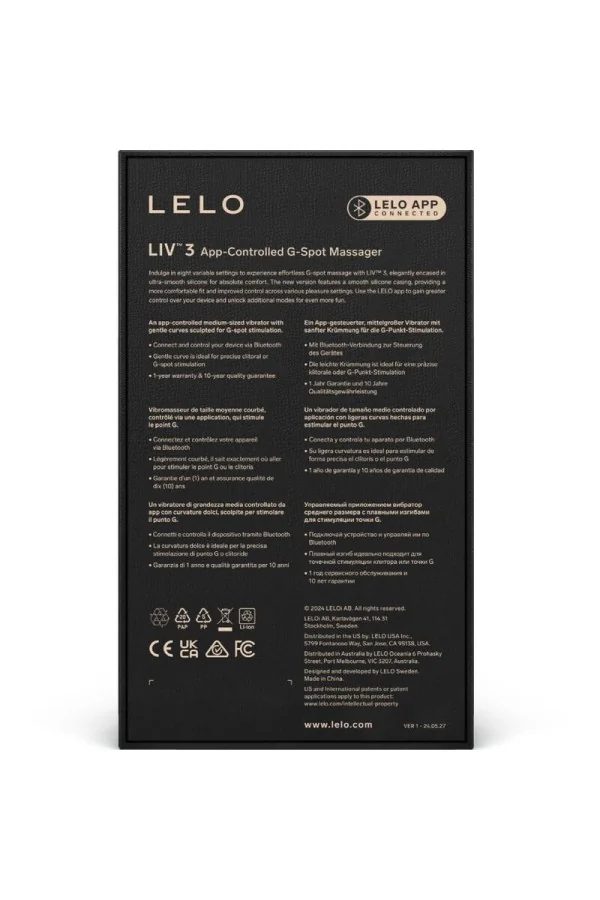 Liv™ 3 G-Spot-Stimulator Blau von Lelo