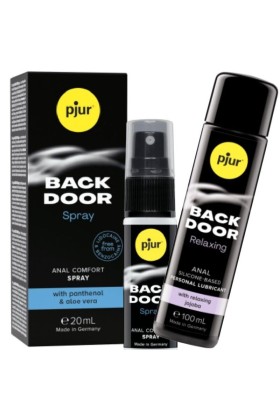 Back Door Set aus Anal-Gleitmittel und Spray von Pjur kaufen | Fesselliebe