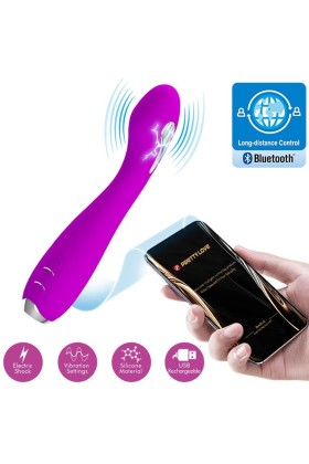 Hector Elektroschock-Vibrator mit kostenloser App Violett von Pretty Love Flirtation kaufen | Fesselliebe
