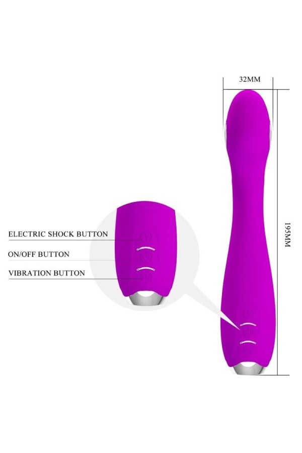Hector Elektroschock-Vibrator mit kostenloser App Violett von Pretty Love Flirtation kaufen | Fesselliebe