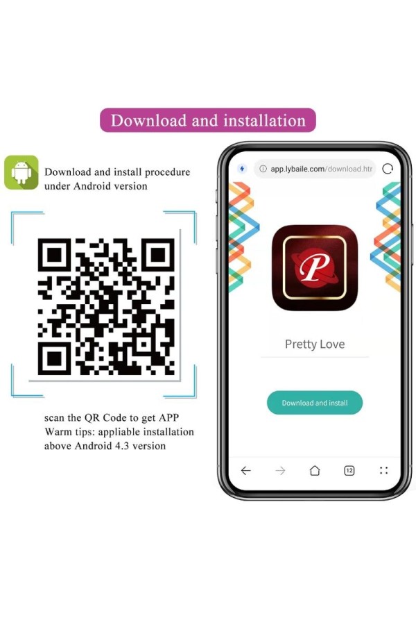 Hector Elektroschock-Vibrator mit kostenloser App Violett von Pretty Love Flirtation kaufen | Fesselliebe