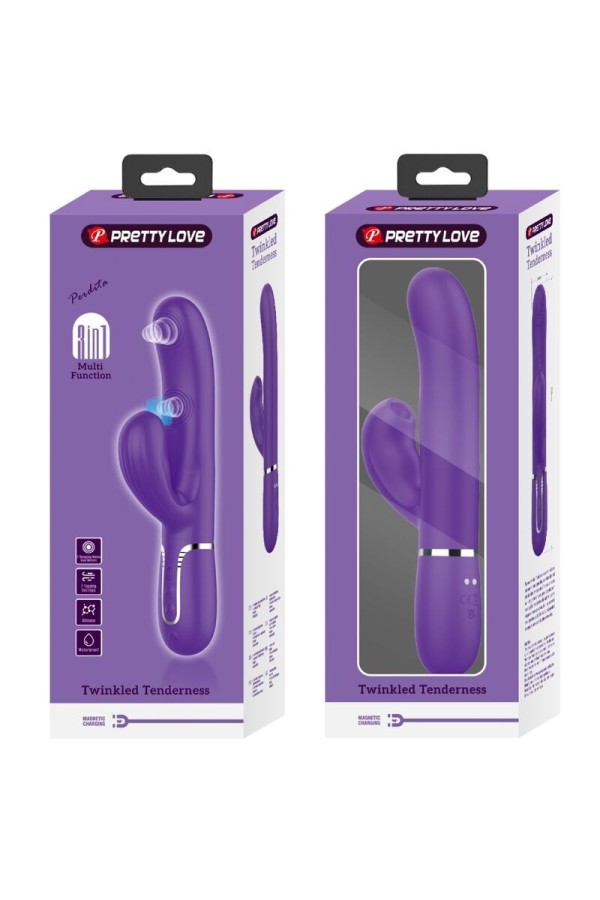 Perlita G-Spot Vibrator 3 in 1 Multifunktions-Lila von Pretty Love Flirtation kaufen | Fesselliebe