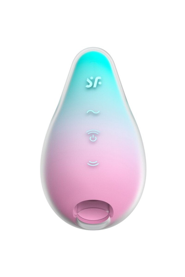 Mermaid Vibes Stimulator & Vibrator Mint und Pink von Satisfyer Air Pulse kaufen | Fesselliebe
