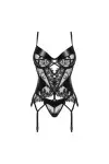 ♥ Leonela Korsett & Tanga schwarz von Beauty Night Fashion ♥