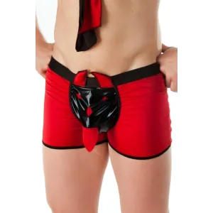 ♥ Rot/Schwarzer Boxershorts Sw/108 Andalea Sexy Work Kollektion ♥ kaufen | Fesselliebe