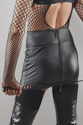 kurzer Rock BOJorge001 schwarz kaufen | Fesselliebe
