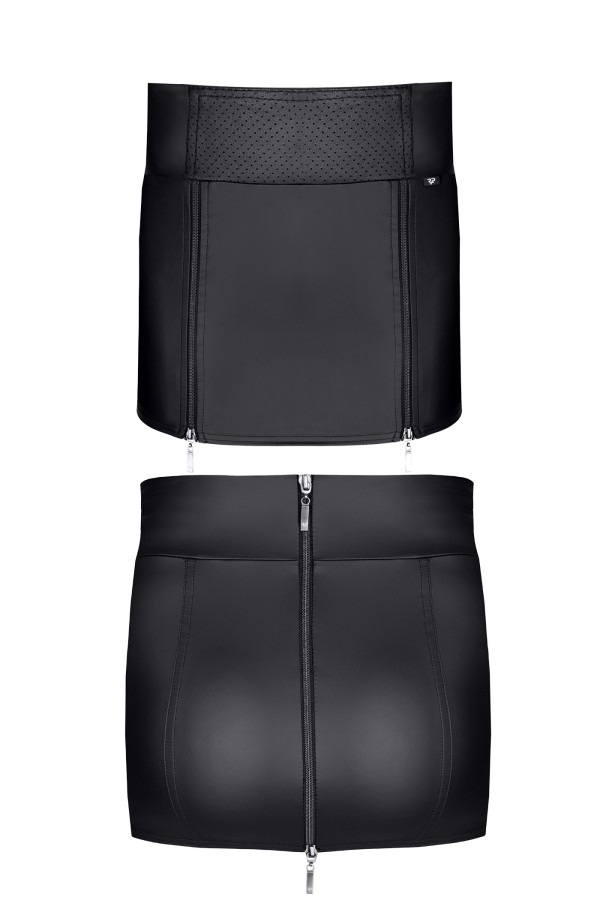 kurzer Rock BOJorge001 schwarz kaufen | Fesselliebe