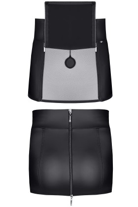 kurzer Rock BOJorge001 schwarz kaufen | Fesselliebe