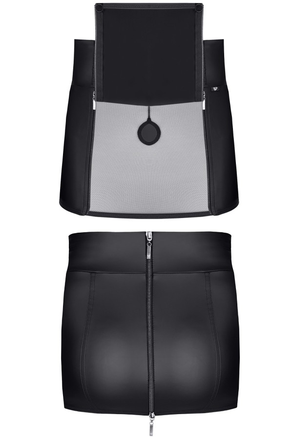 kurzer Rock BOJorge001 schwarz kaufen | Fesselliebe