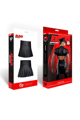 halblanger Rock BOJavier001 schwarz kaufen | Fesselliebe