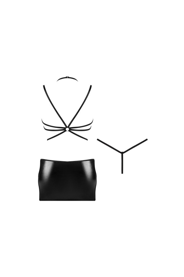 Eclipse Kleid & String schwarz von Beauty Night Fashion kaufen | Fesselliebe
