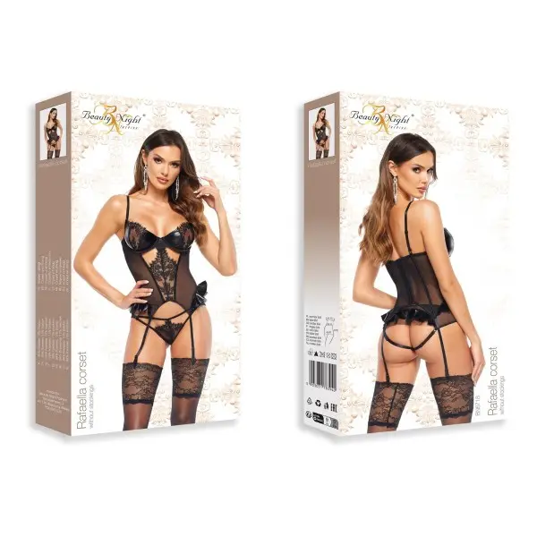 Rafaella Corset schwarz von Beauty Night Fashion