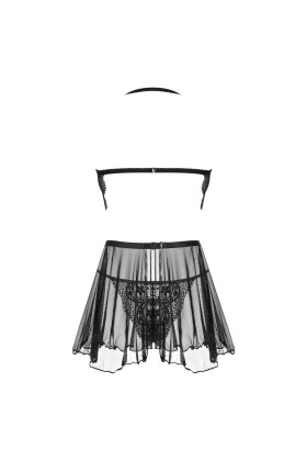 Dark Mirage Chemise & String schwarz von Beauty Night Fashion kaufen | Fesselliebe