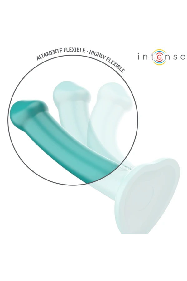 Katie Vibrator mit Saugnäpfen 10 Vibrationen Blau Fernbedienung von Intense Fun