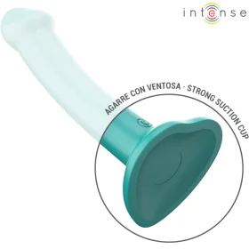 Katie Vibrator mit Saugnäpfen 10 Vibrationen Blau Fernbedienung von Intense Fun