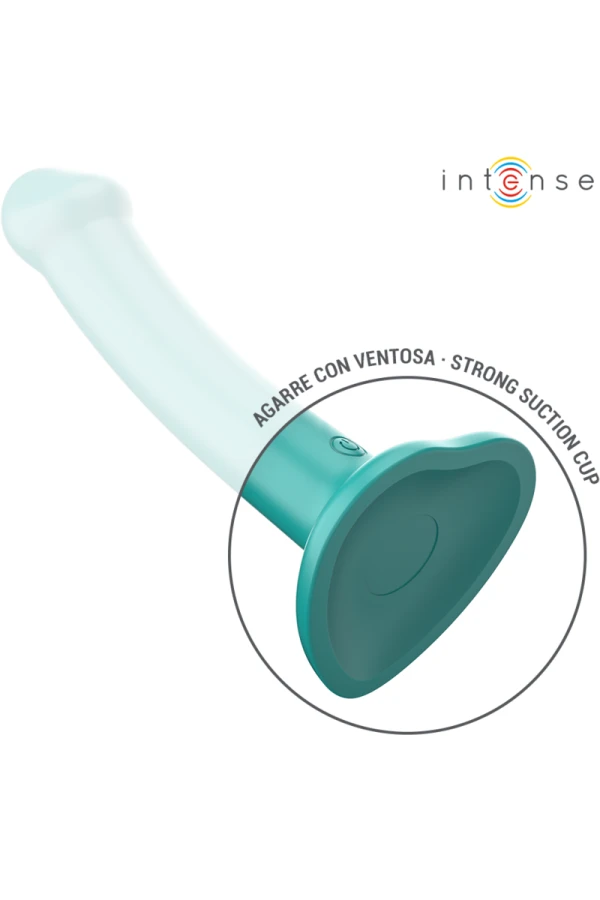 Katie Vibrator mit Saugnäpfen 10 Vibrationen Blau Fernbedienung von Intense Fun