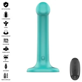 Katie Vibrator mit Saugnäpfen 10 Vibrationen Blau Fernbedienung von Intense Fun