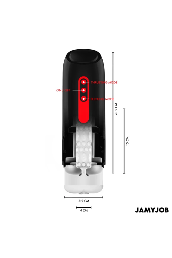 Phantom Automatischer Vagina-Masturbator 5 Saug- und Stossmodi von Jamyjob