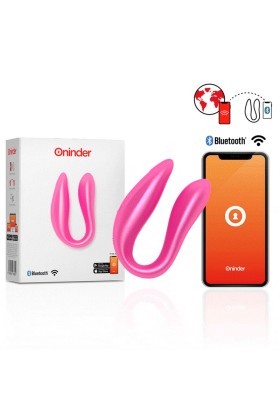Lisboa G-Spot- und Klitoralstimulator Rosa - mit kostenloser App von Oninder kaufen | Fesselliebe