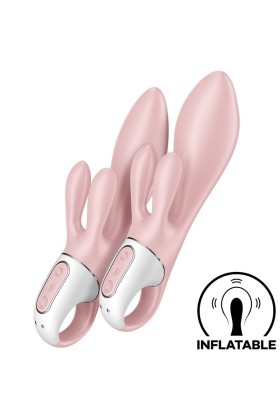 Air Pump Bunny 3 Aufblasbarer Kaninchenvibrator Rosa von Satisfyer Vibrator kaufen | Fesselliebe