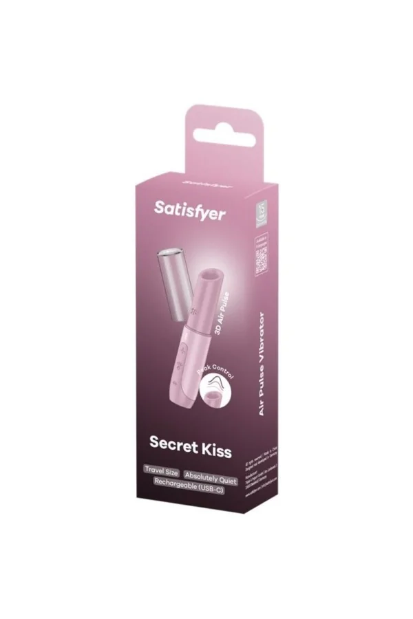 SATISFYER - SECRET KISS WAVE KLITORIS-STIMULATOR ROSA