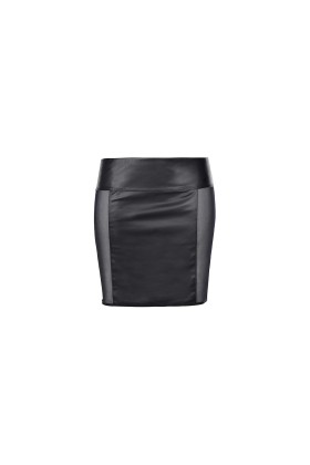 ♥ Skirt schwarz V-9179 von Axami ♥ kaufen | Fesselliebe