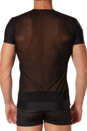 ♥ Schwarzes Herren T-Shirt 906-81 von Look Me ♥ kaufen | Fesselliebe