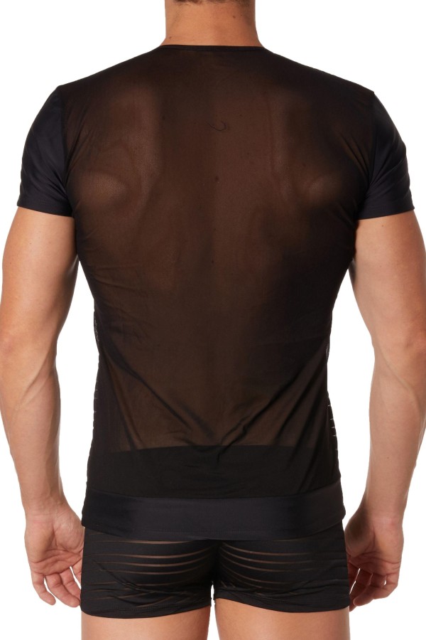♥ Schwarzes Herren T-Shirt 906-81 von Look Me ♥ kaufen | Fesselliebe