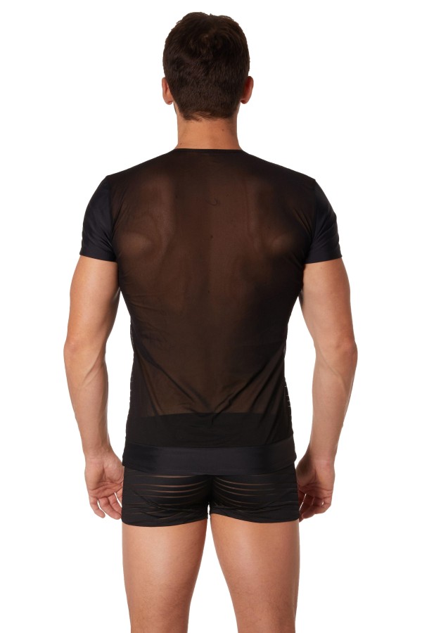 ♥ Schwarzes Herren T-Shirt 906-81 von Look Me ♥ kaufen | Fesselliebe