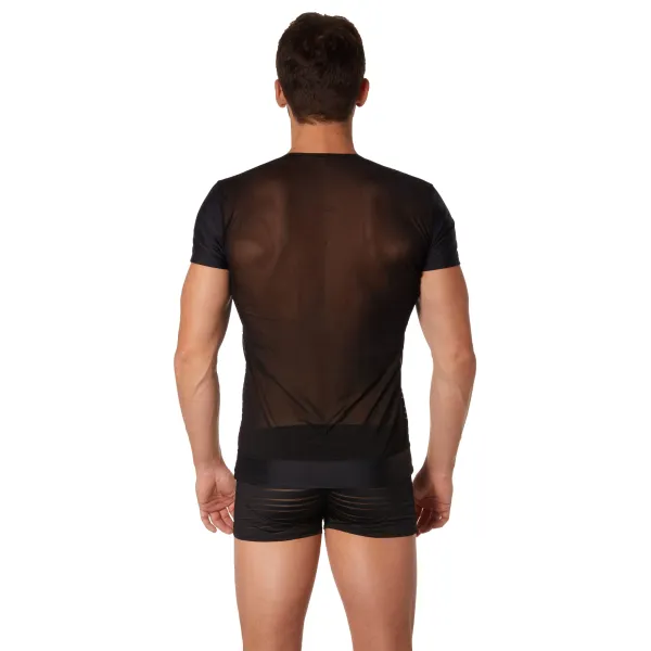 ♥ Schwarzes Herren T-Shirt 906-81 von Look Me ♥ kaufen | Fesselliebe