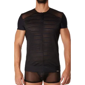 ♥ Schwarzes Herren T-Shirt 906-81 von Look Me ♥ kaufen | Fesselliebe