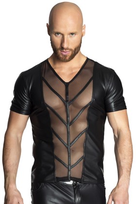 ♥ Schwarzes Shirt H029 von Noir Handmade ♥ kaufen | Fesselliebe