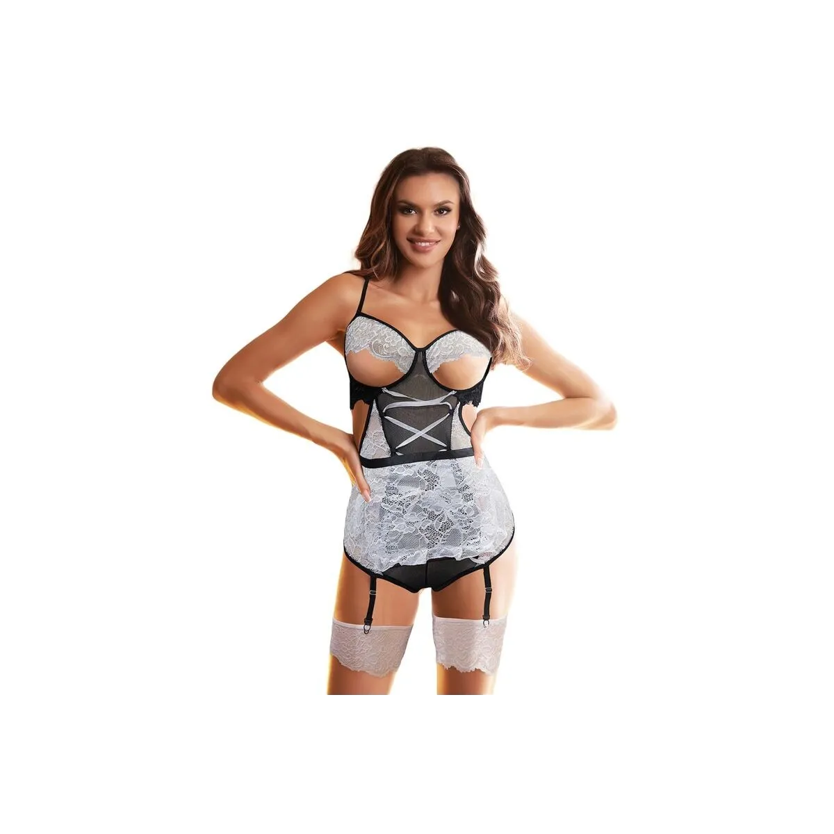 Dienstmdchen-Körperkostüm L/XL von Subblime Costumes | Fesselliebe.de